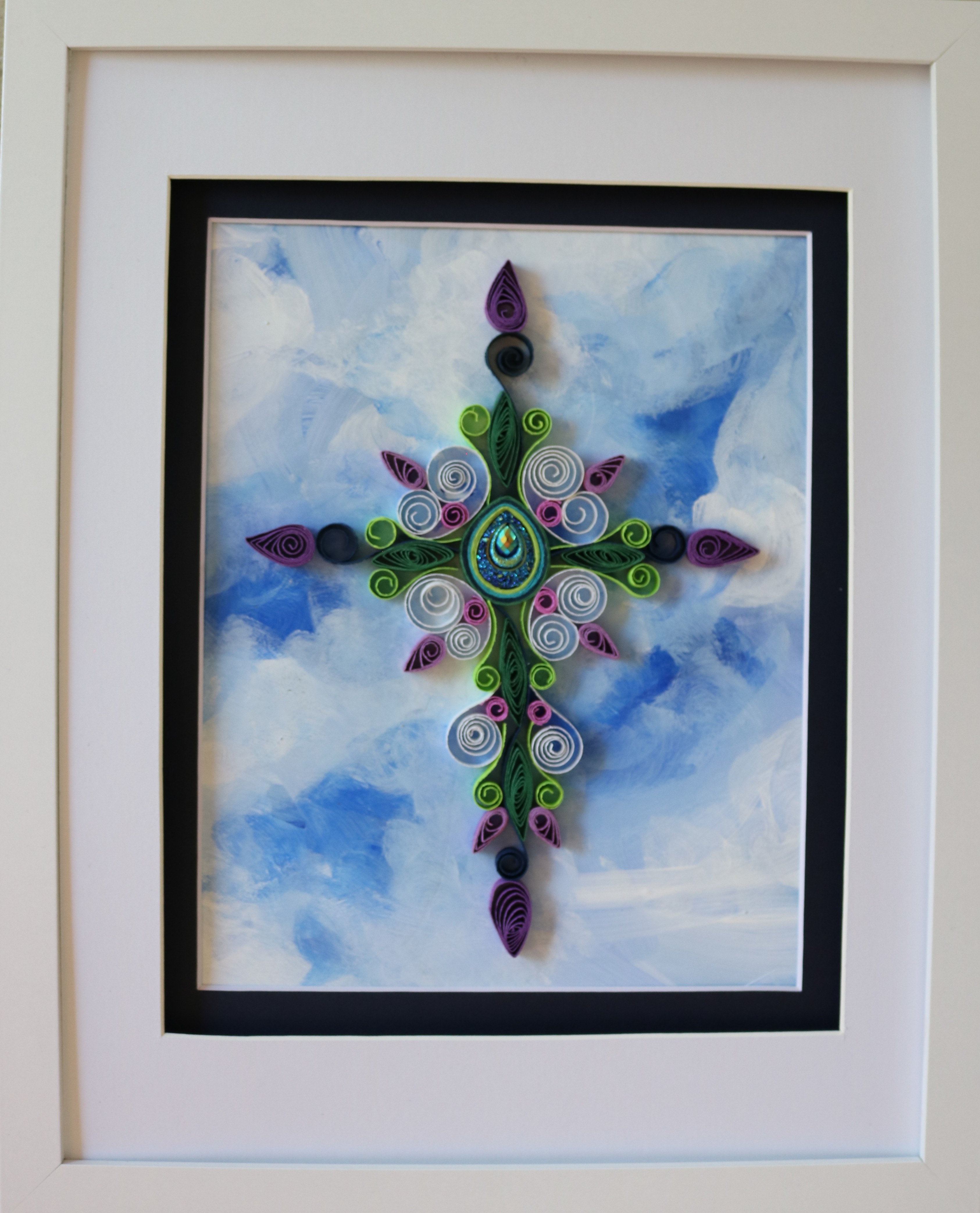 Quilled Decorative Cross
