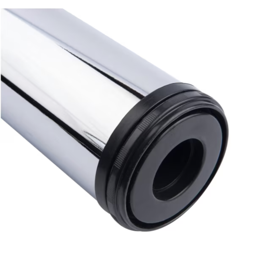 Pata regulable cromada