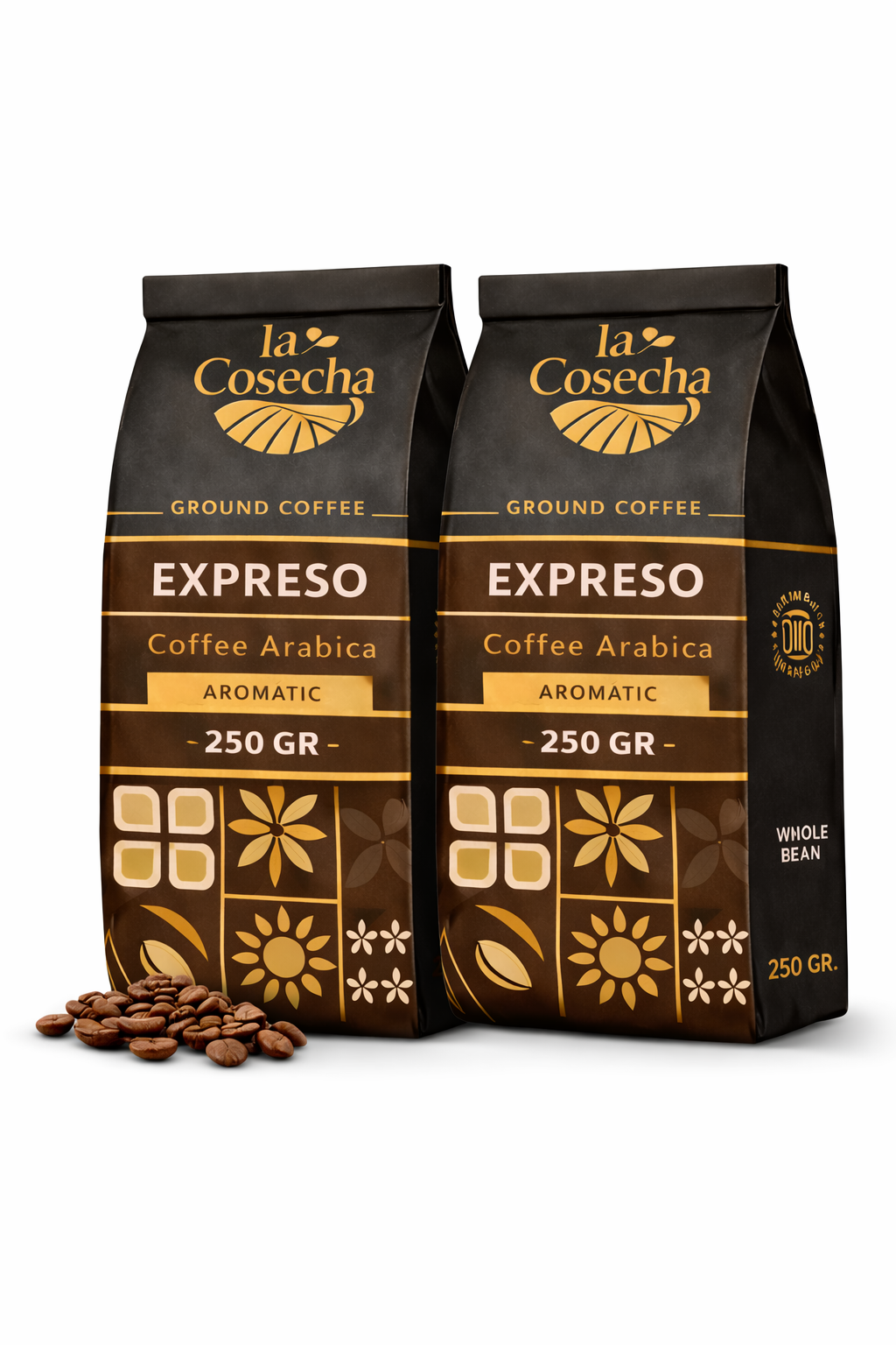 Twin Pack Ground Espresso Coffee