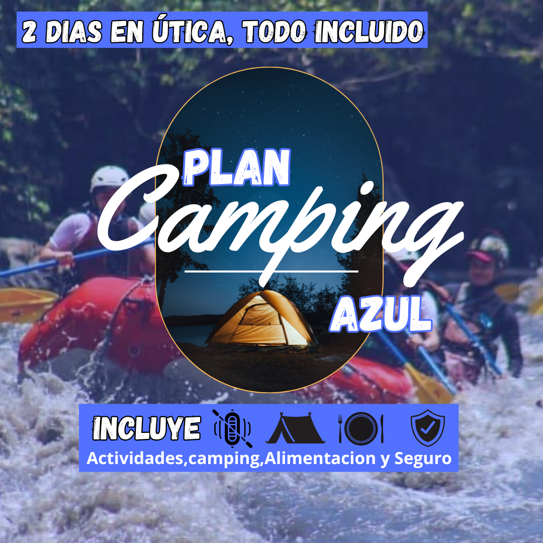 Plan Camping Azul