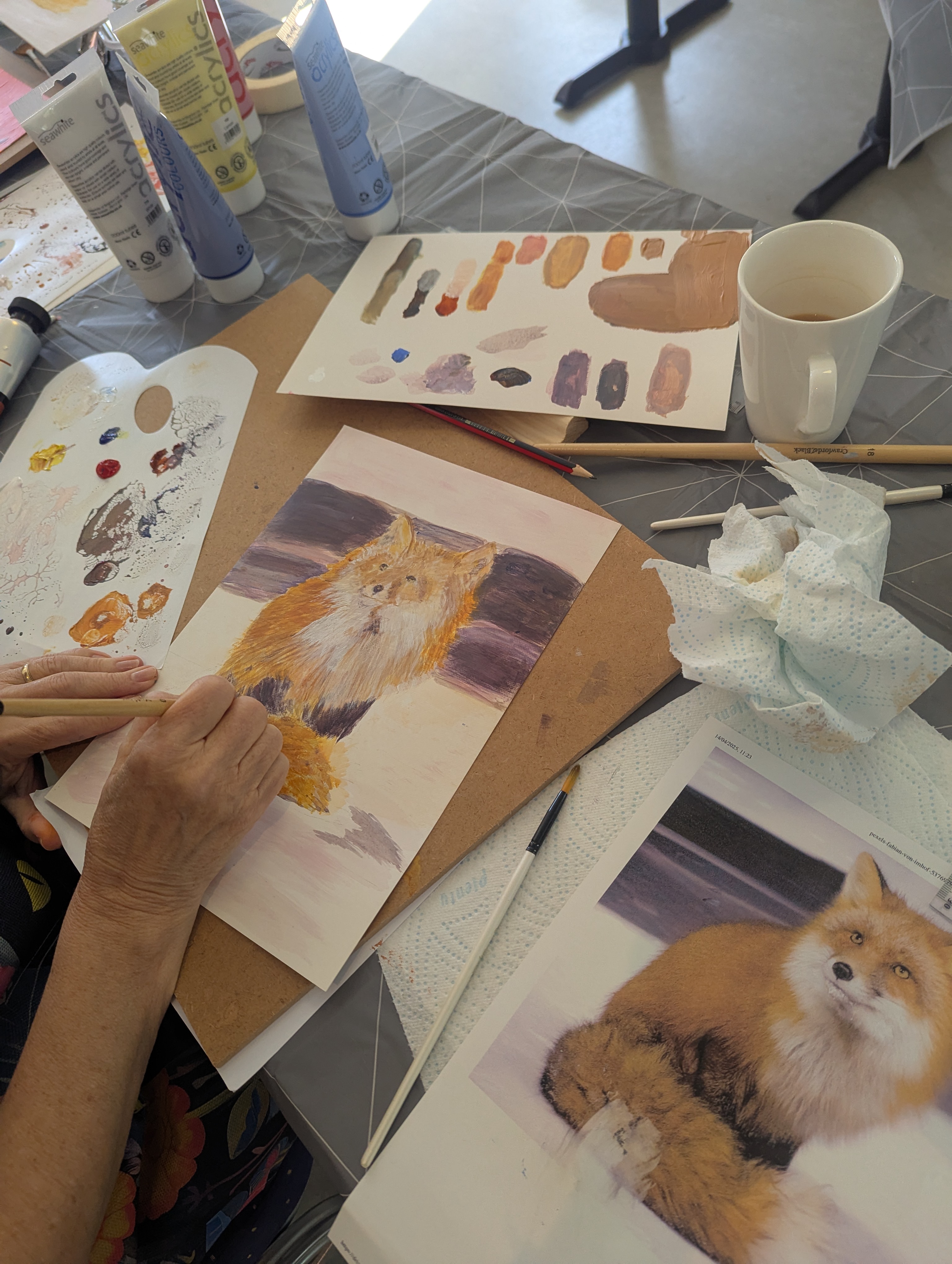 Deposit of £99 secures your spot LoveUr Art Adult Improvers - 22st Jan 2026 Thursday 1.30 pm.- 4.30