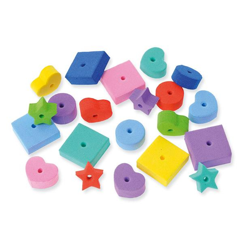Colorful Foam Shapes
