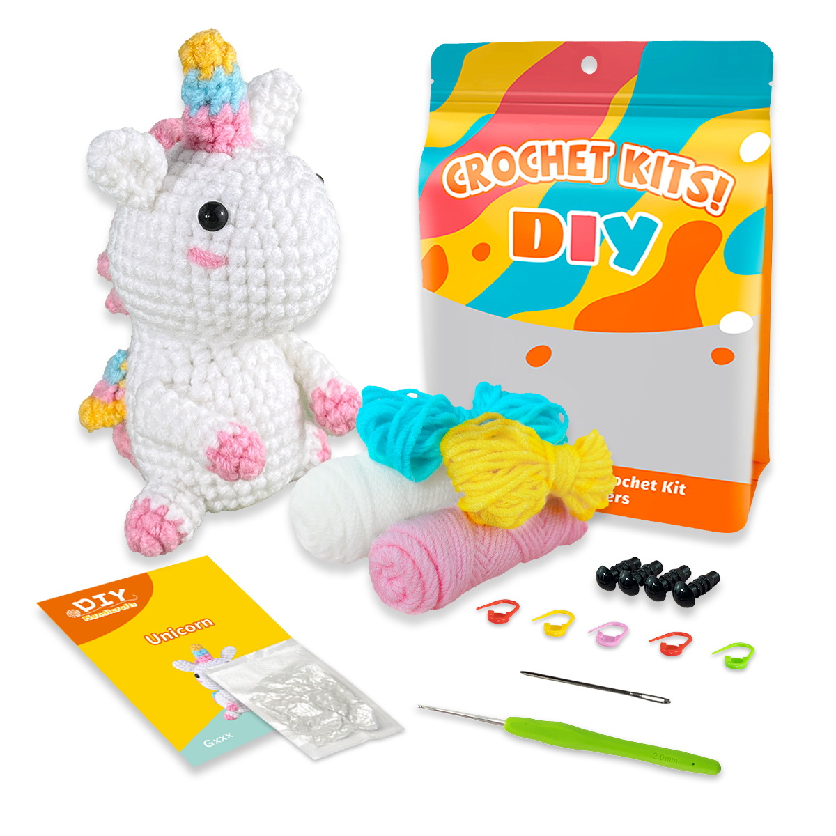 Crochet DIY Kit - Unicorn