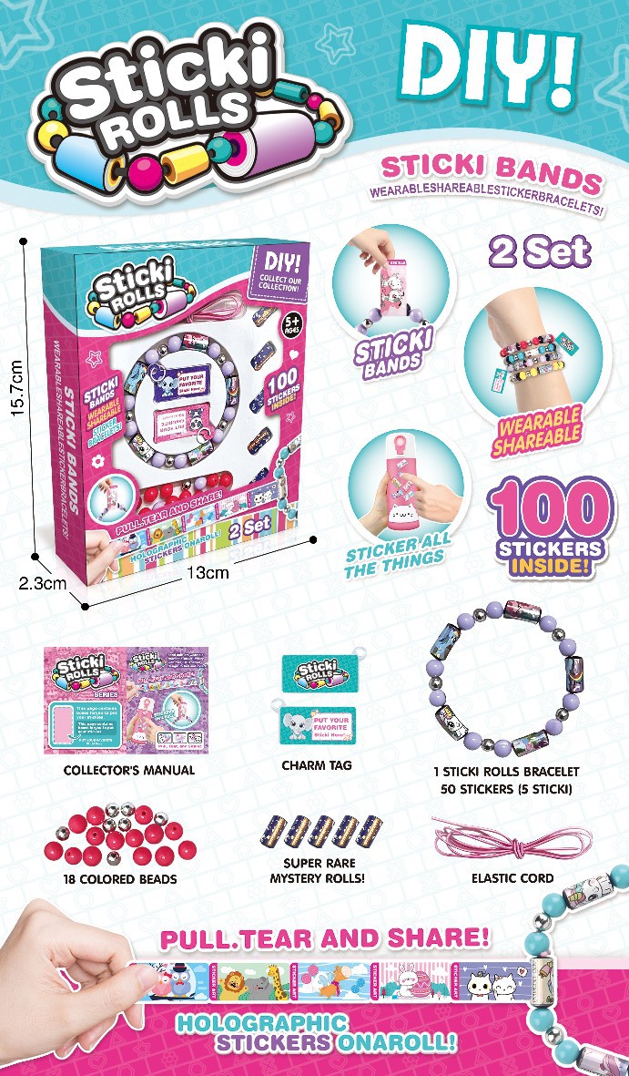 Sticki Rolls DIY Sticki Bands