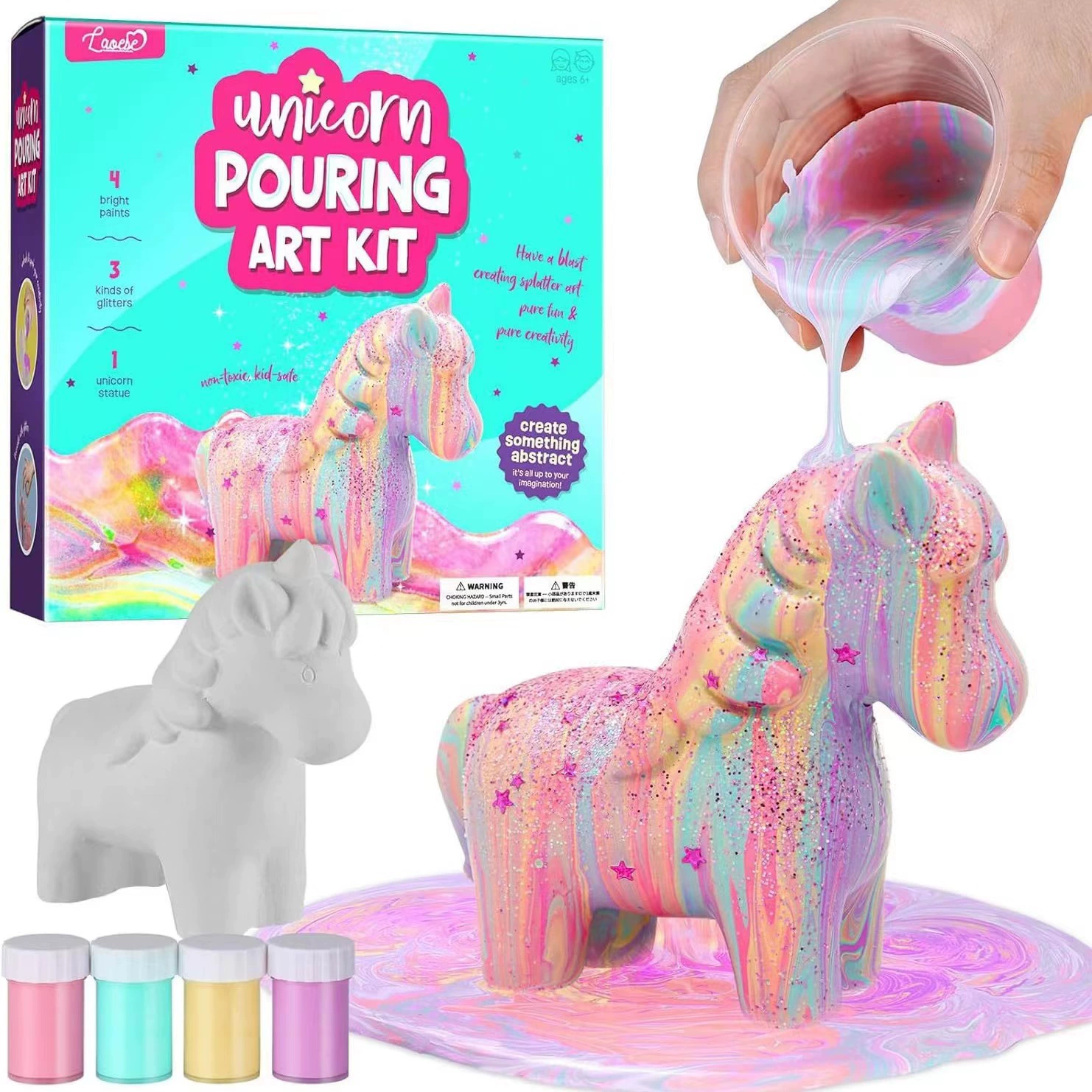 Unicorn Pouring Art Kit