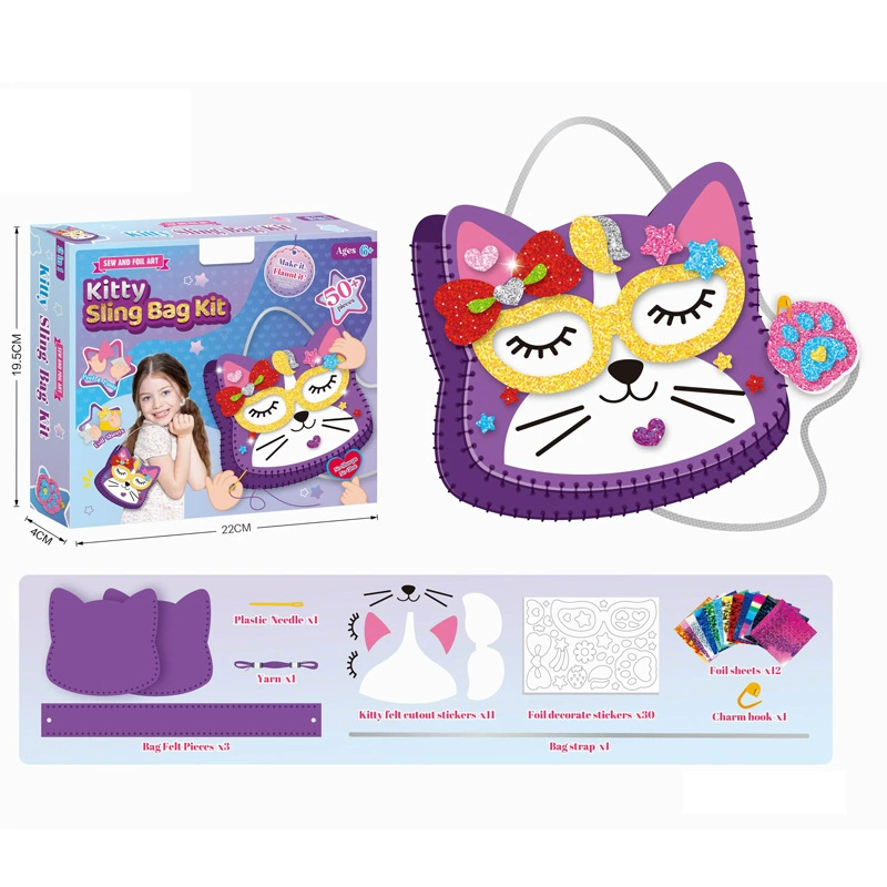 Kitty Felt Sling Bag Kit