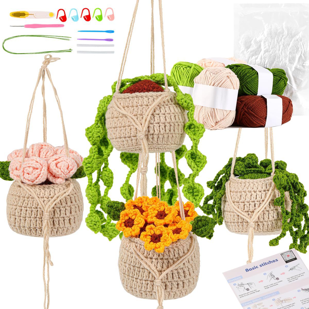 DIY Macrame Plant Hanger Kit