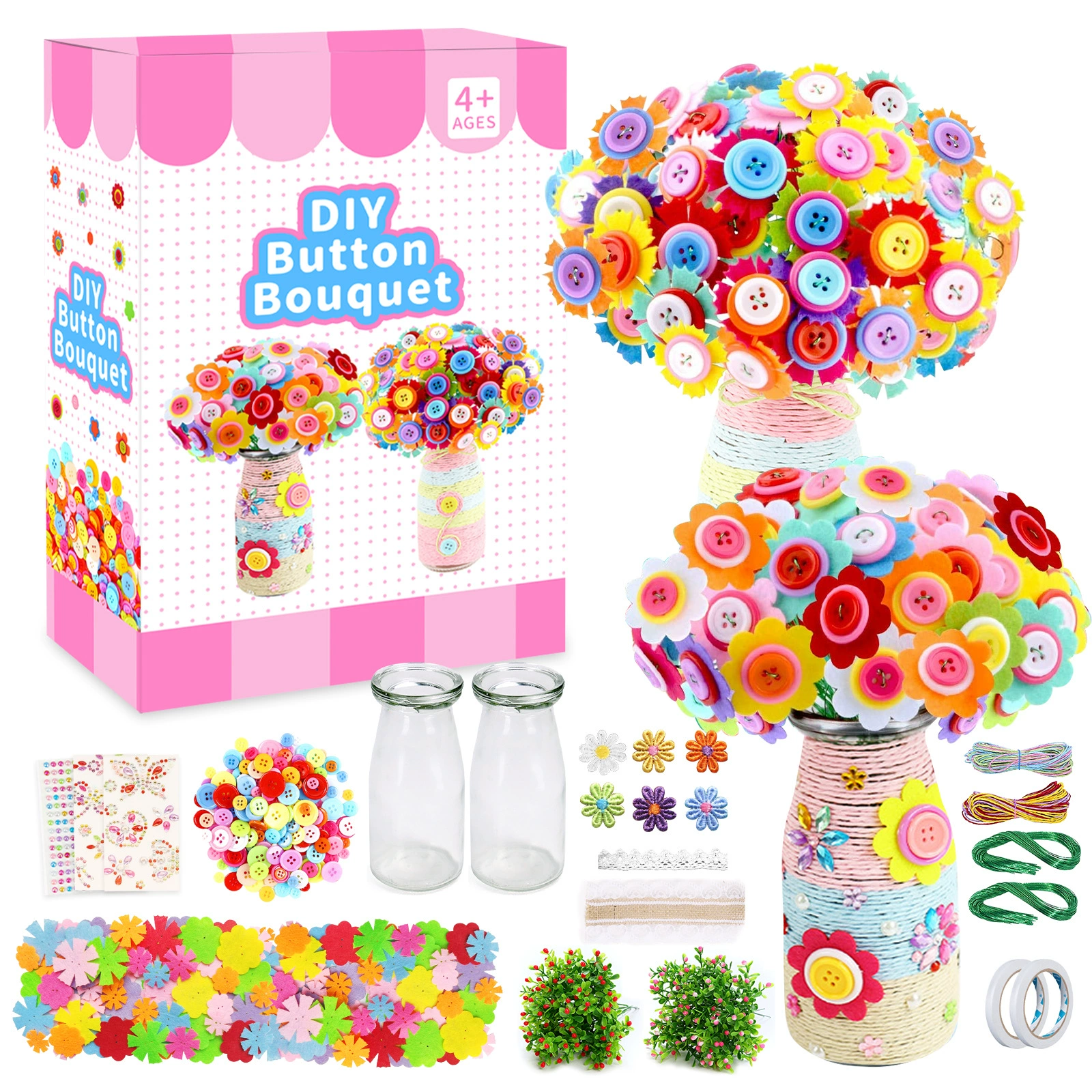 DIY Button Craft Kit