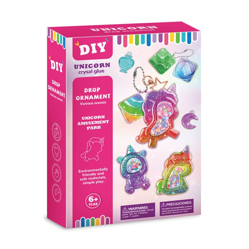 DIY Unicorn Gel Bead Keychain Kit