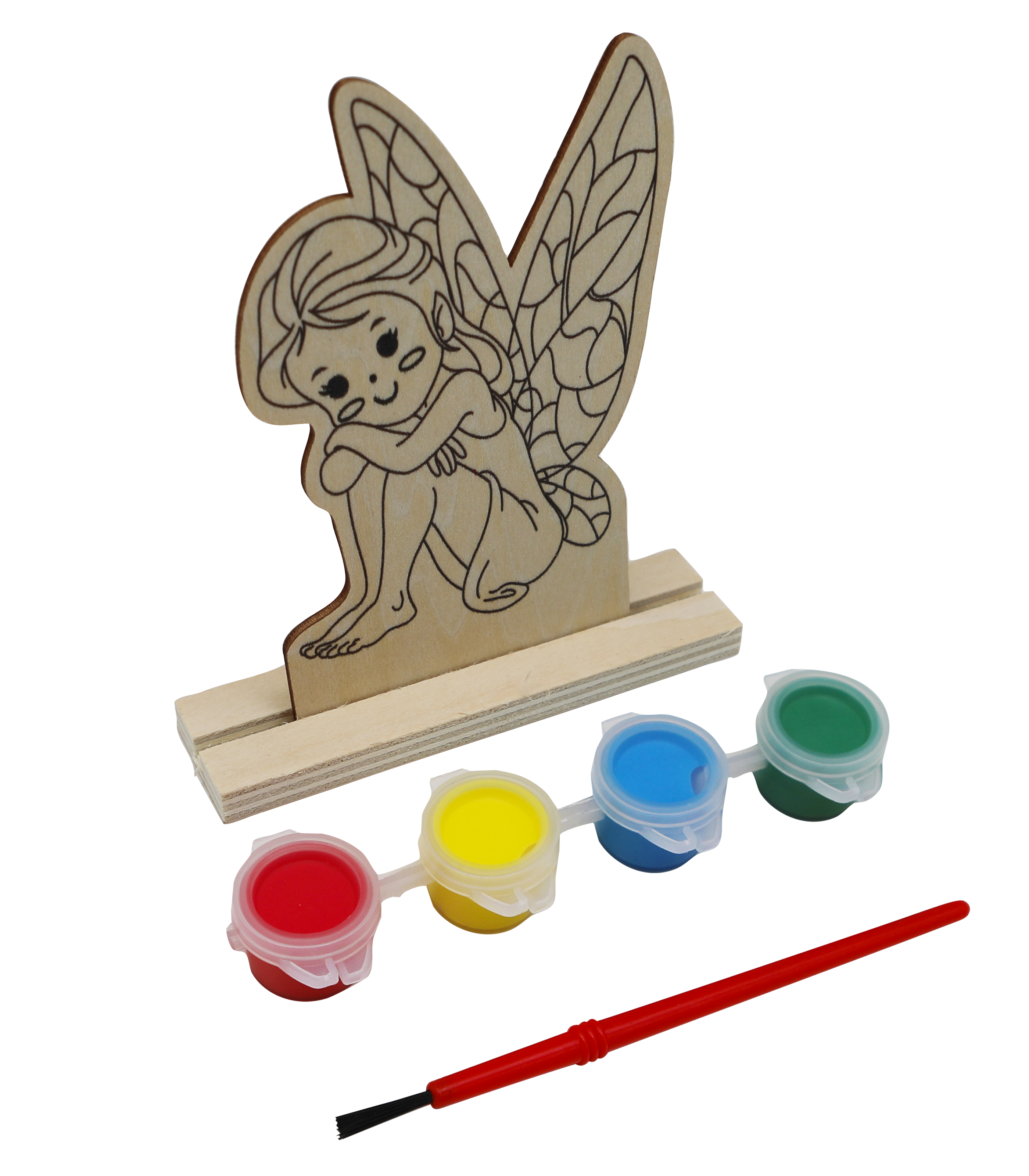 Wooden Fairy Painting Kit