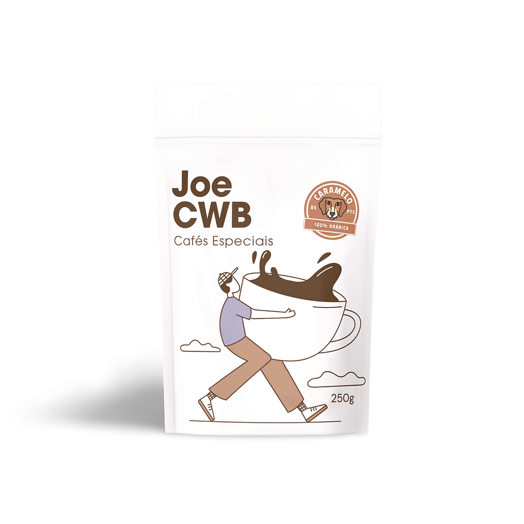 CAFÉ COM NOTAS DE CARAMELO