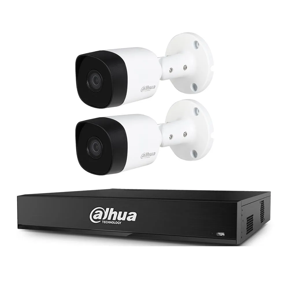 داهوا 2 كاميرات HD بدقة 5 ميجا - Dahua 2 Cameras 5MP HD