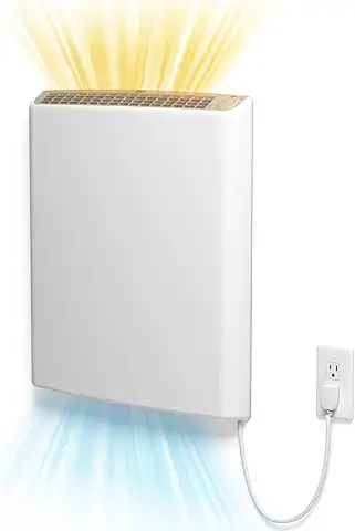 Plug-in Electric Panel Wall Heaters for Indoor Use, Energy Efficient 24/7 Heating