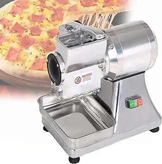 Electric Cheese Grater,550W Rotary Electric Cheese Grater Machine with Container,