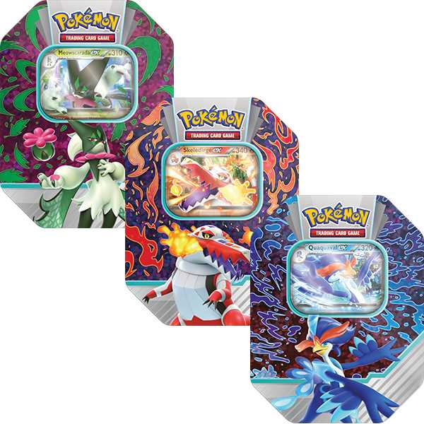 Pokémon TCG: Paldea Partners Tins - Meowscarasda