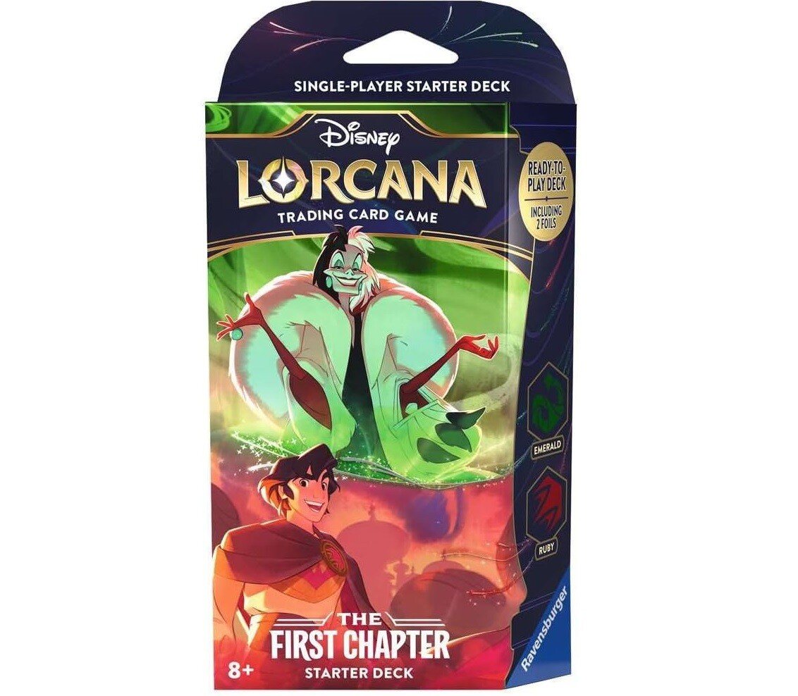 Disney Lorcana TCG - Starter Deck - Set 1 - Ruby & Emerald