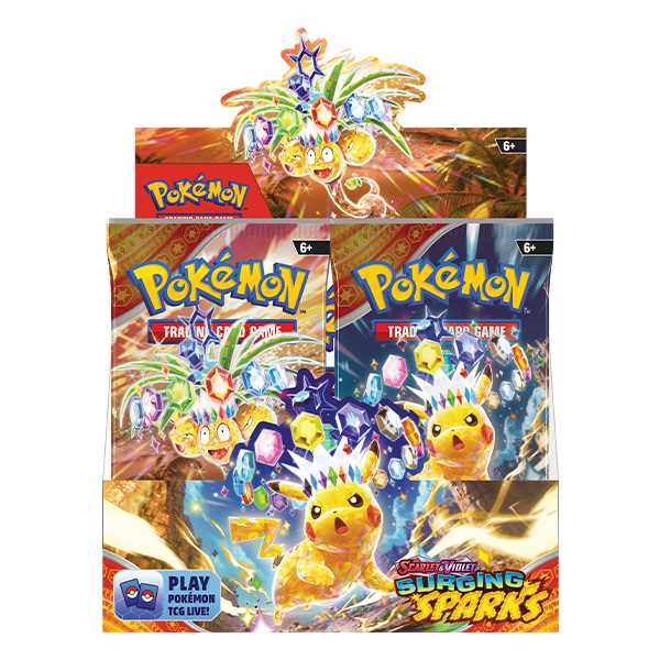 Pokémon TCG: Scarlet & Violet 8 - Surging Sparks - Booster Box