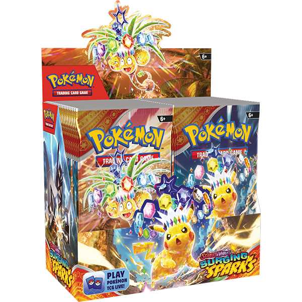 Pokémon TCG: Scarlet & Violet 8 - Surging Sparks - Booster Box