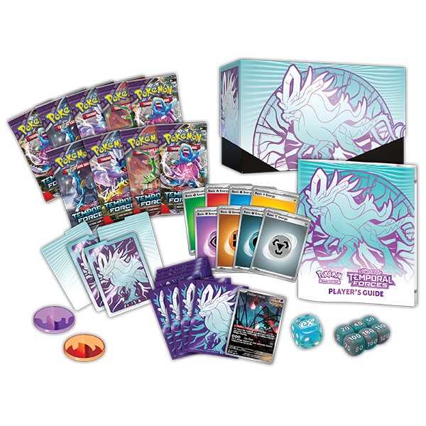 Pokémon TCG: Scarlet & Violet 5 - Temporal Forces - Elite Trainer Box: Walking Wake