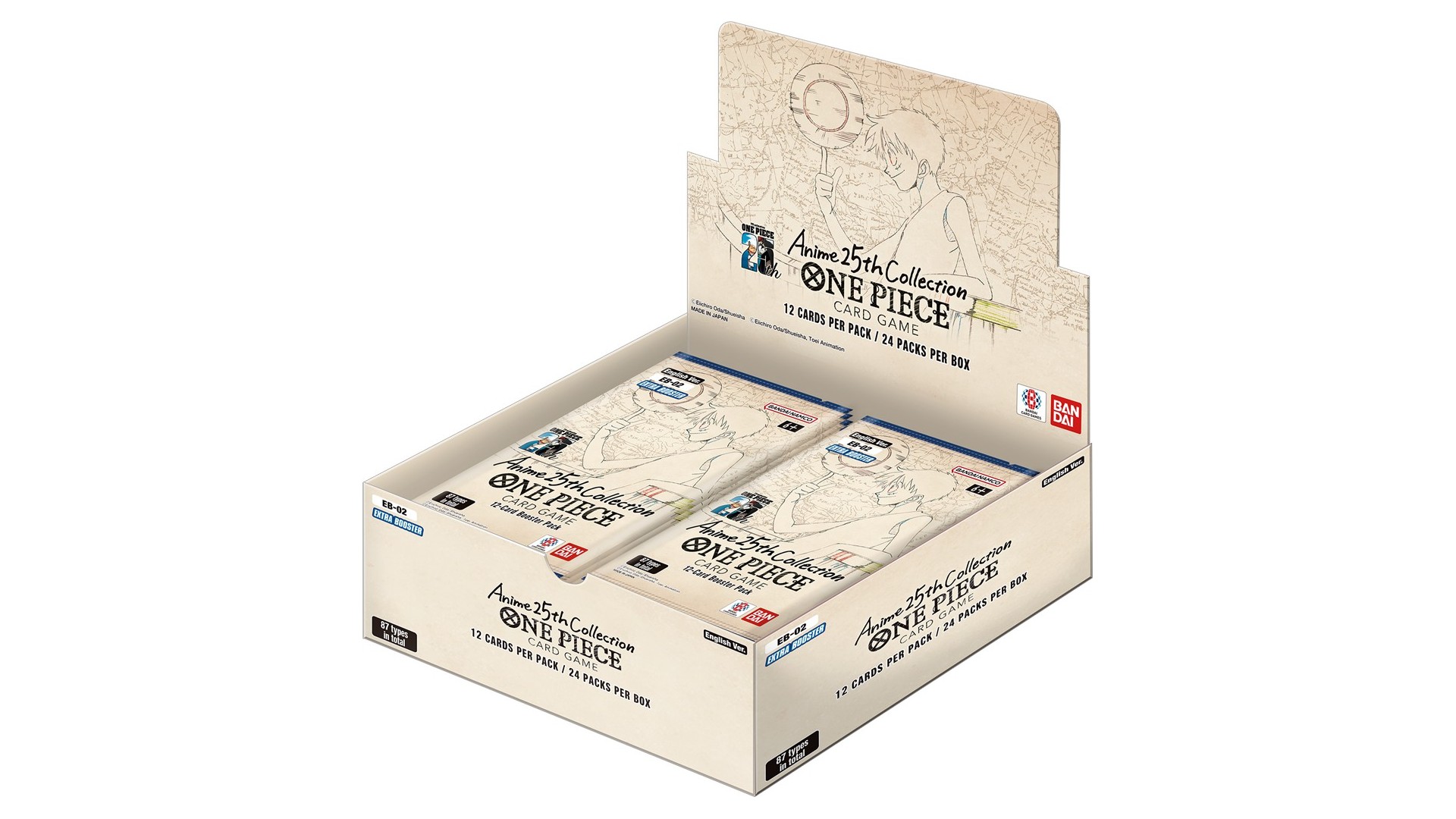 One Piece TCG - EB-02 Extra Booster Display (24 Booster) - EN