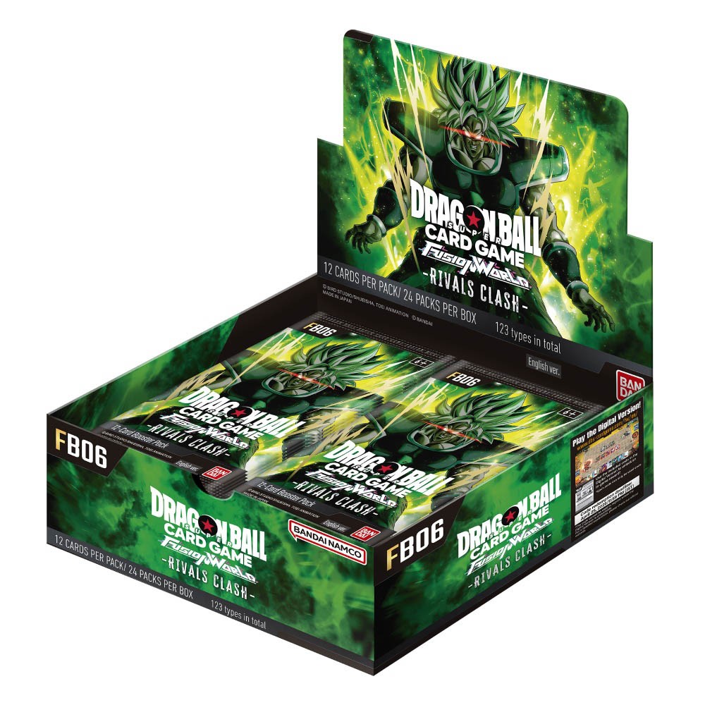Dragon Ball Super TCG - Fusion World - FB-06 Rivals Clash Booster Display (24 Packs)