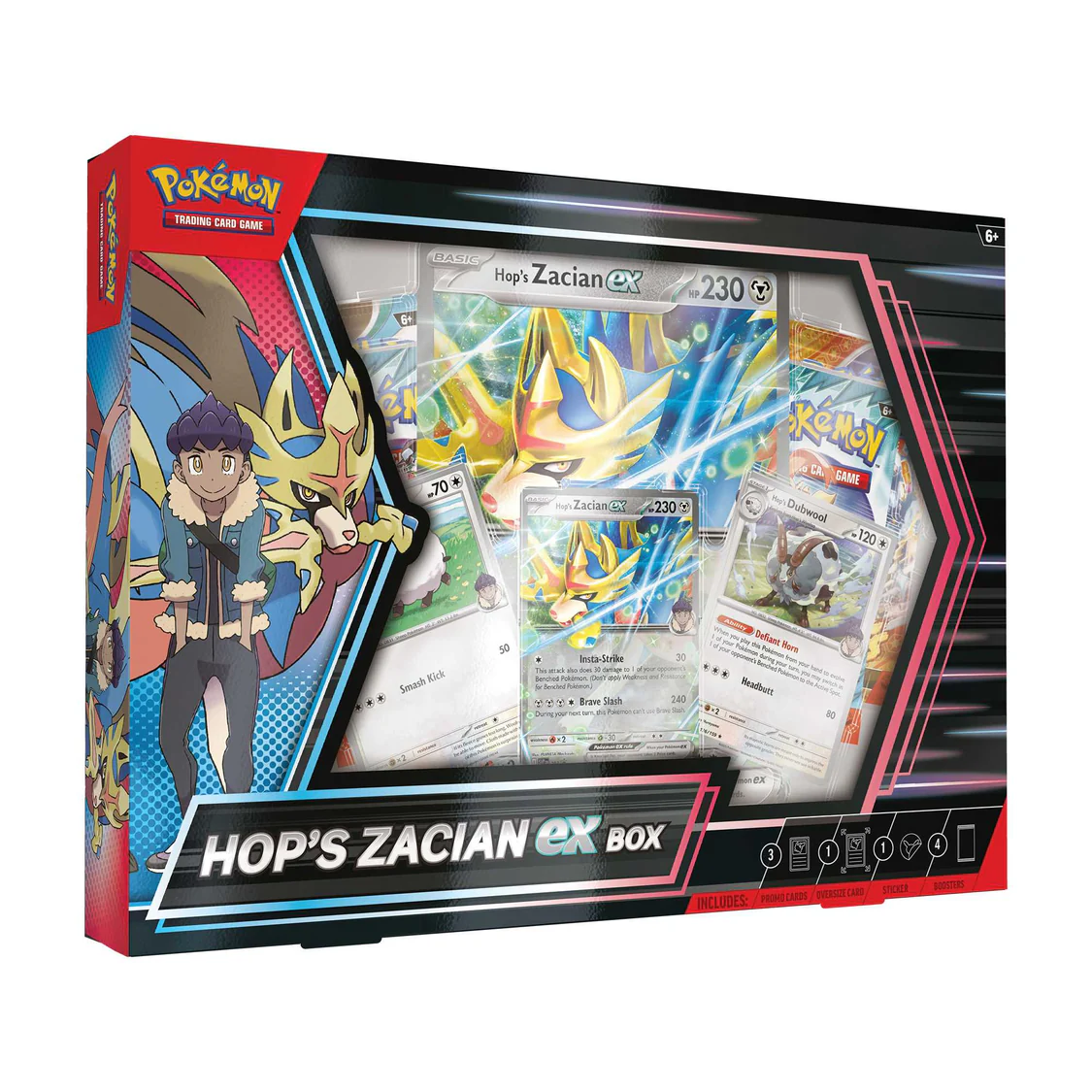 Pokemon TCG: Hop's Zacian ex Box