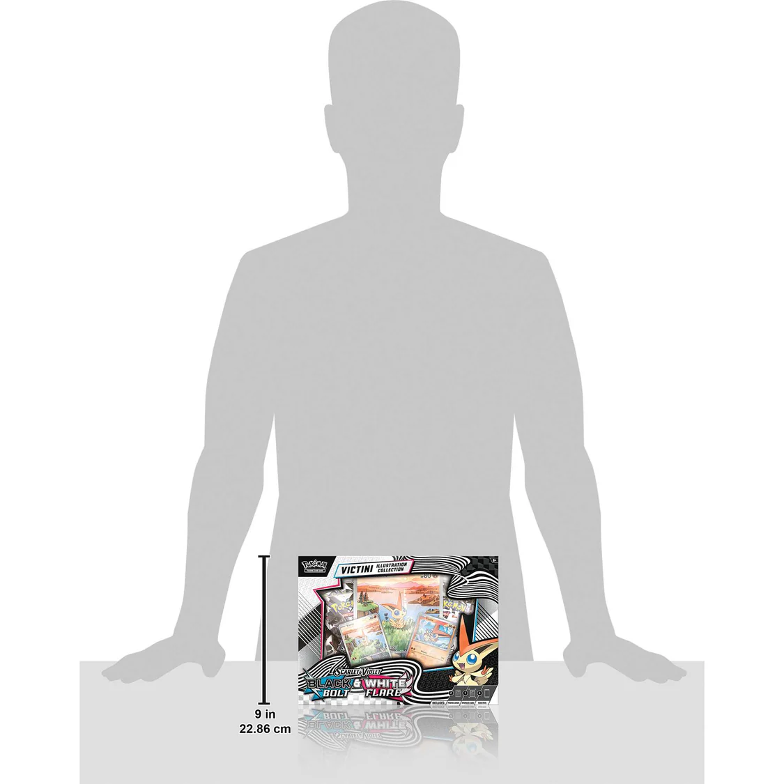  Pokémon TCG: Scarlet & Violet 10.5 - Black Bolt & White Flare Unova Victini Illustration Collection