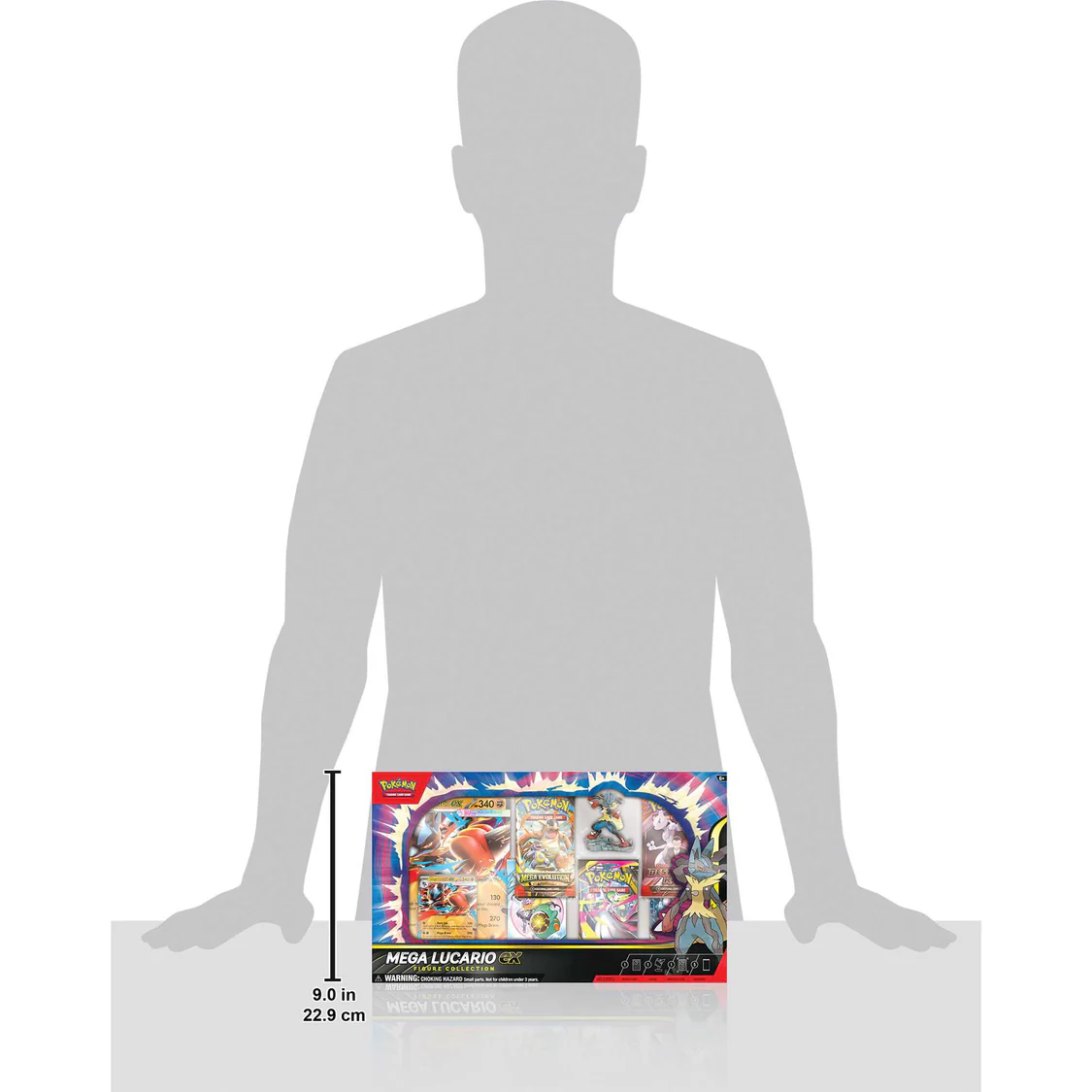  Pokémon TCG: Mega Lucario ex Figure Collection