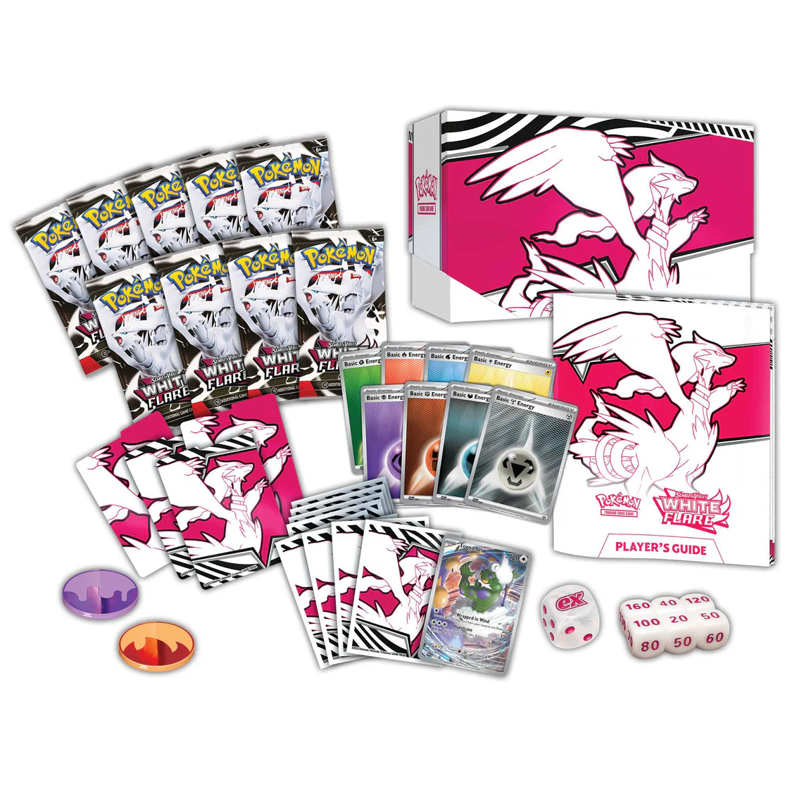  Pokémon TCG: Scarlet & Violet 10.5 - White Flare - Elite Trainer Box Reshiram