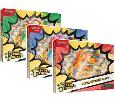 Pokémon TCG: Mega Evolution Ascended Heroes - Mega Feraligatr ex Box