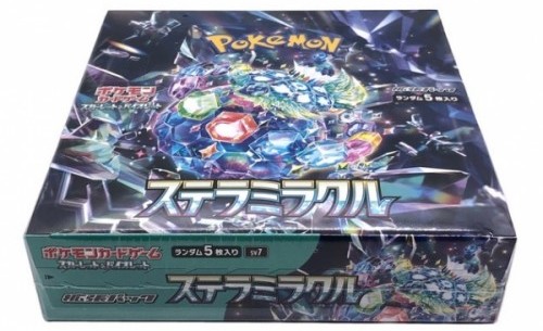 Pokémon TCG: Scarlet & Violet – SV7 Stellar Miracle Booster Box (30 Packs) | JP