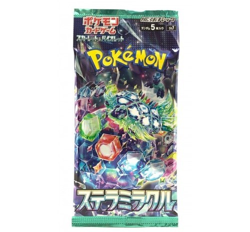 Pokémon TCG: Scarlet & Violet – SV7 Stellar Miracle Booster Box (30 Packs) | JP