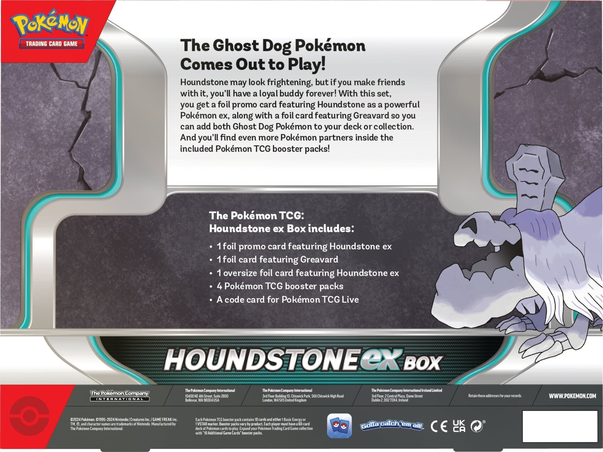 Pokémon TCG: Houndstone Ex Box