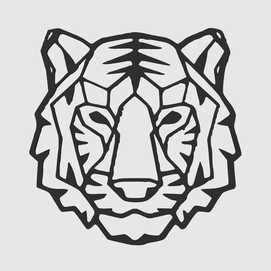 Geometrische Tijger