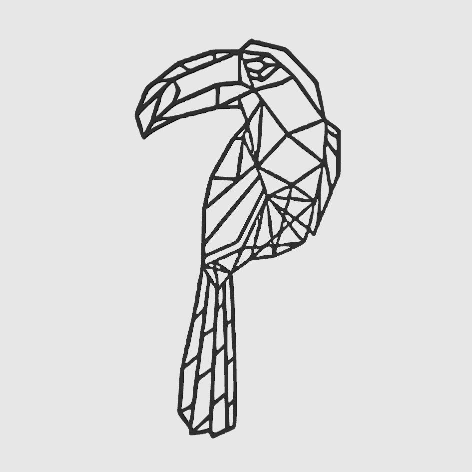 Geometrische Toekan