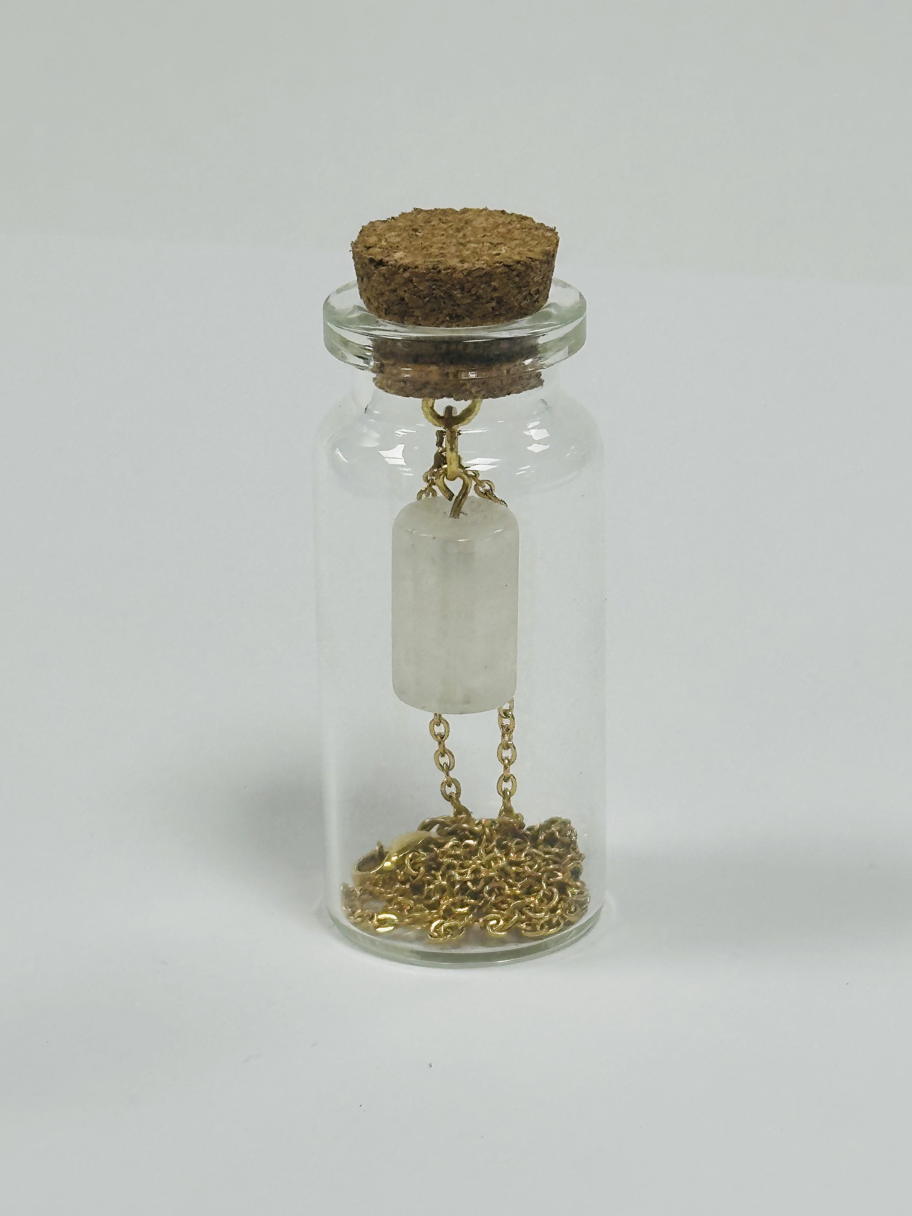 Colgante de Cuarzo Blanco