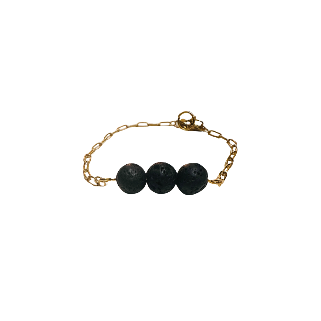 Pulsera 1.0 Piedra Volcánica 