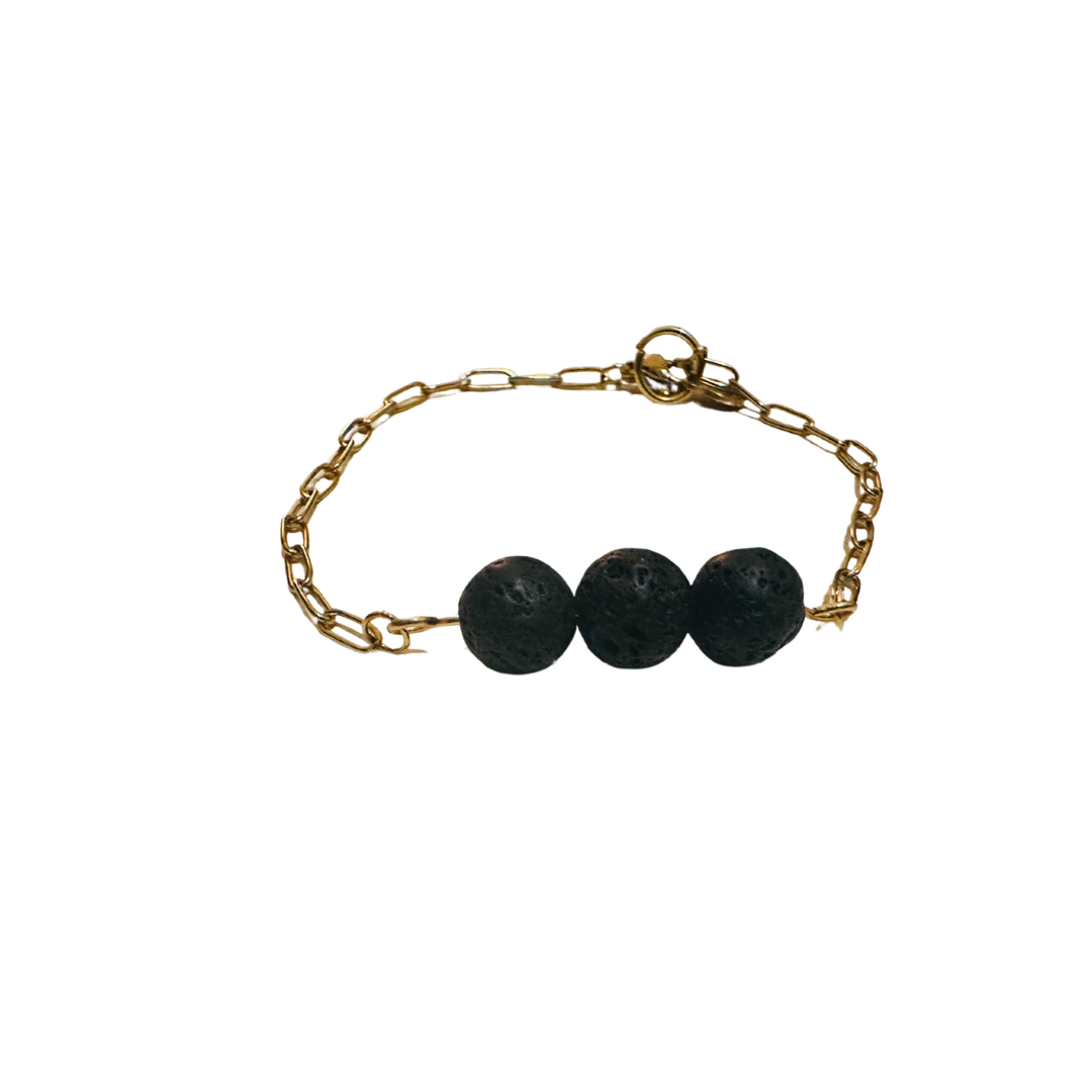 Pulsera 1.0 Piedra Volcánica 