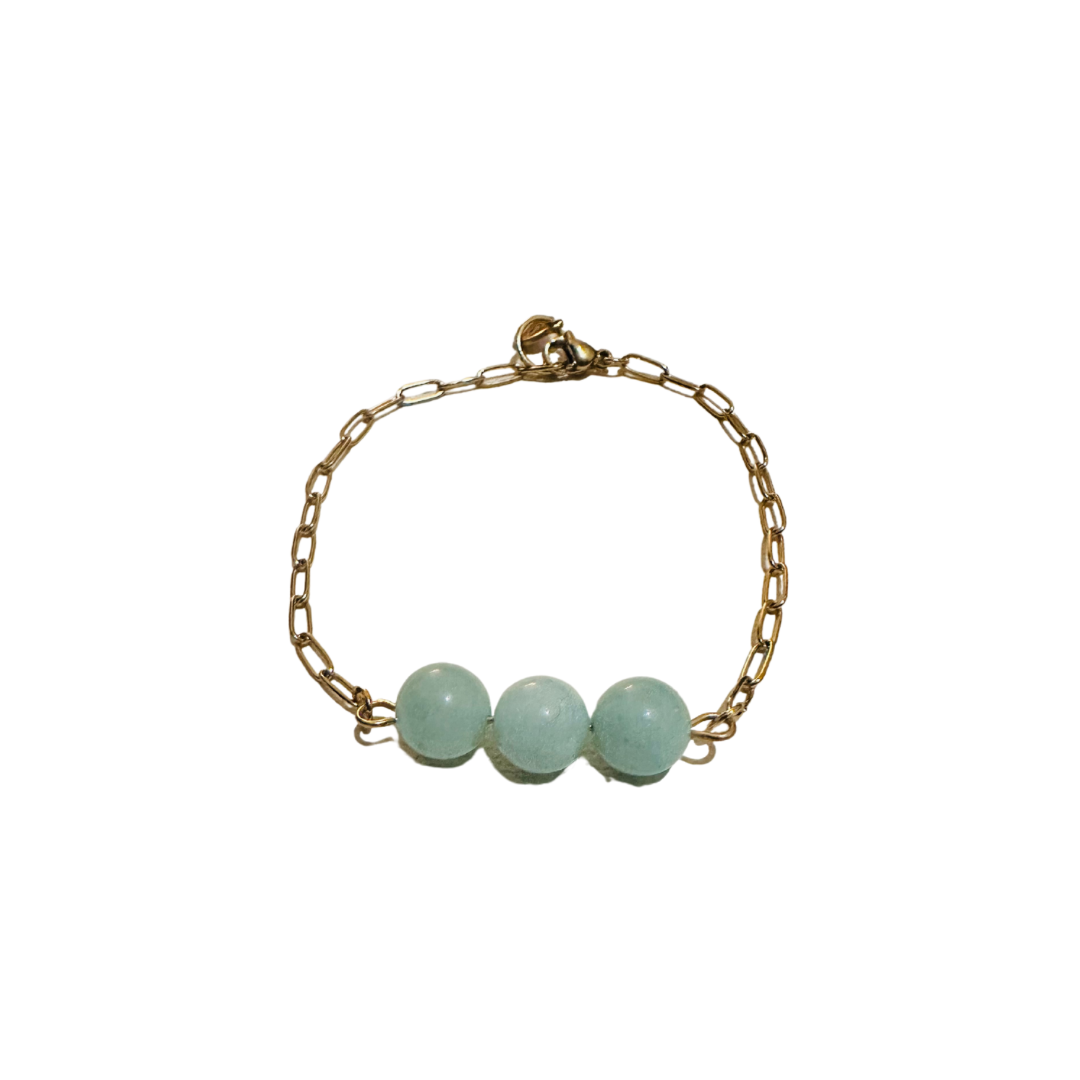 Pulsera 1.0 Aguamarina