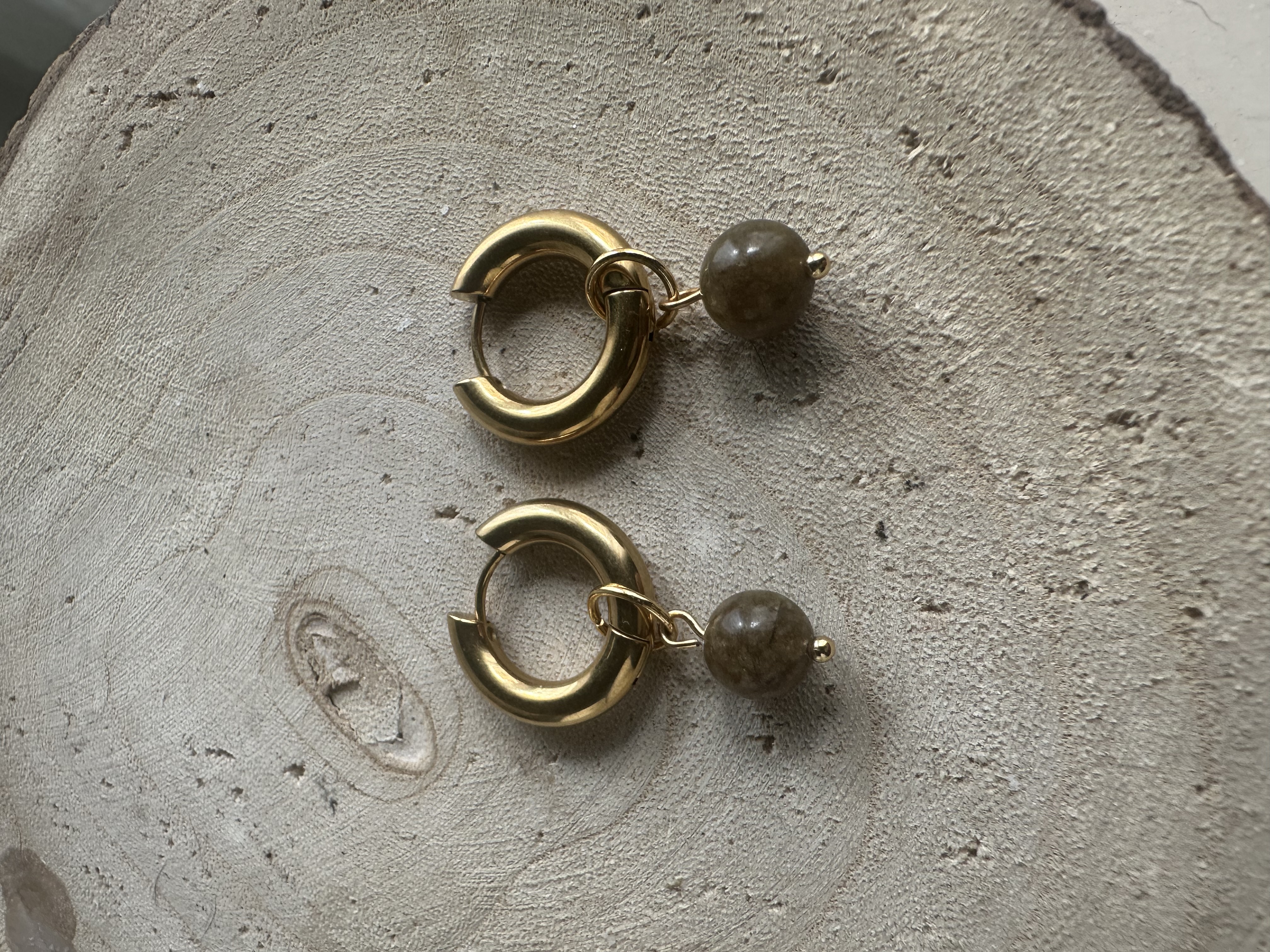 Pendientes Jade Nefrita