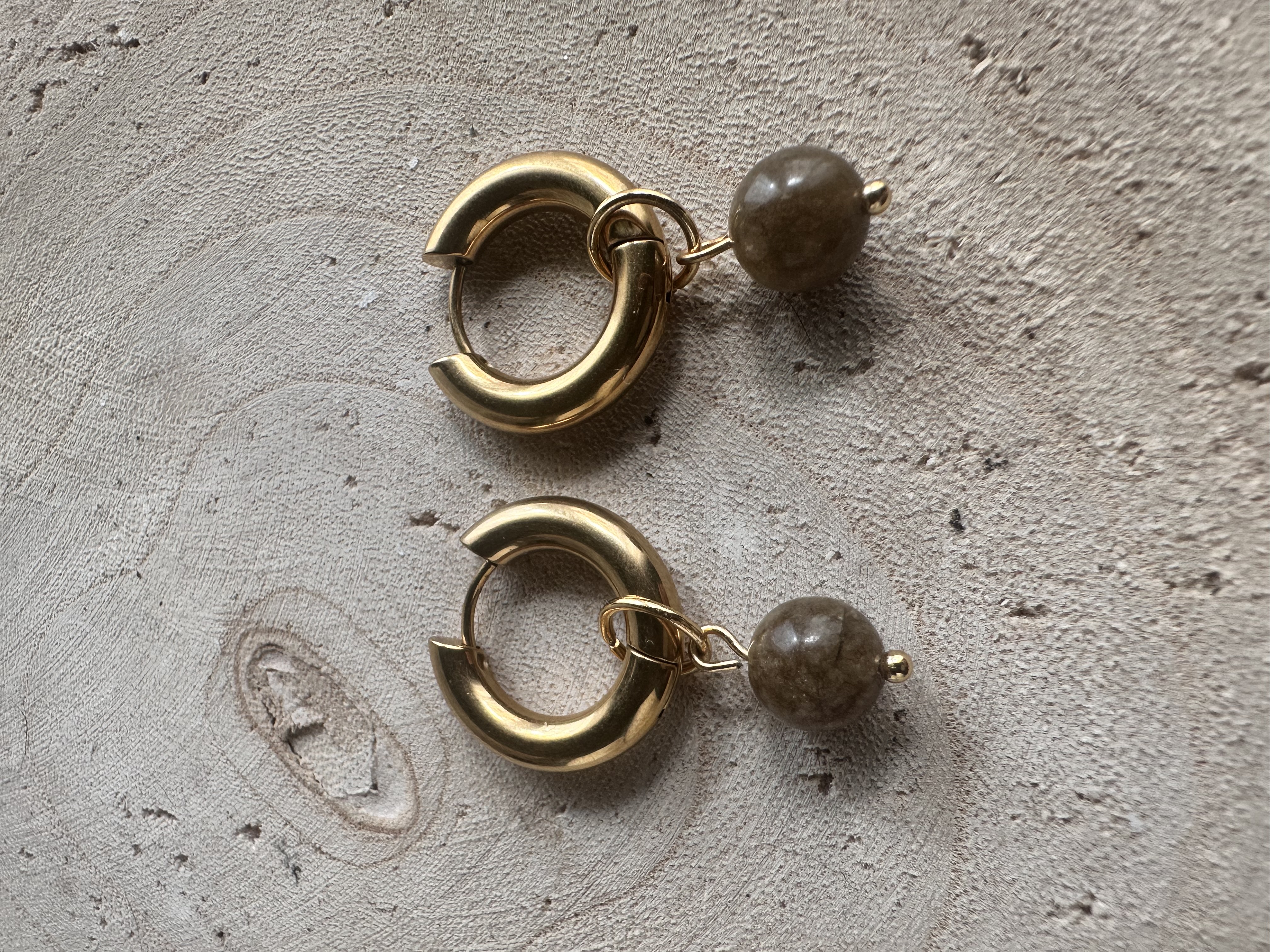 Pendientes Jade Nefrita