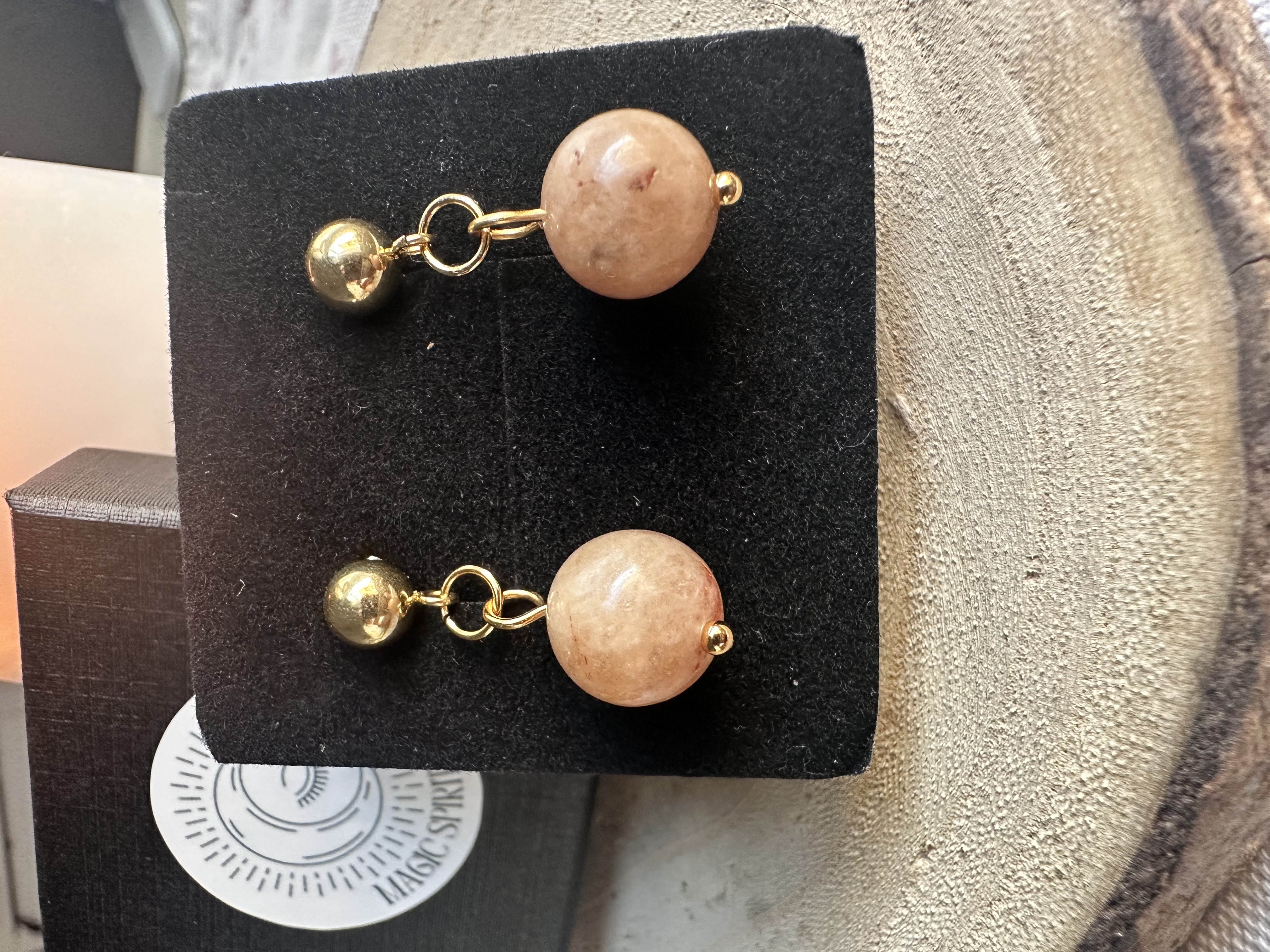 Acero con Aventurina Melocotón 