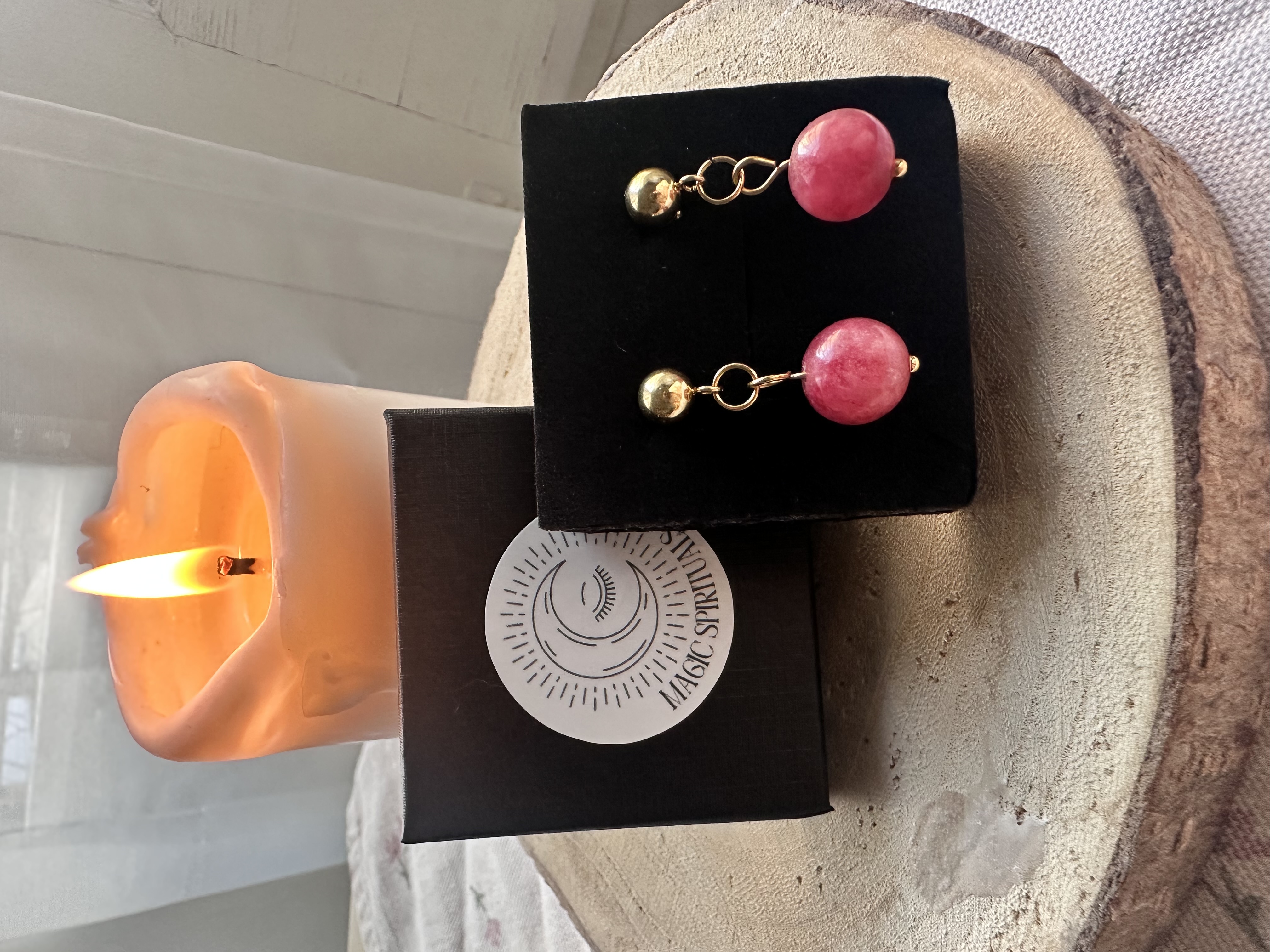 Acero con Jaspe Frambuesa