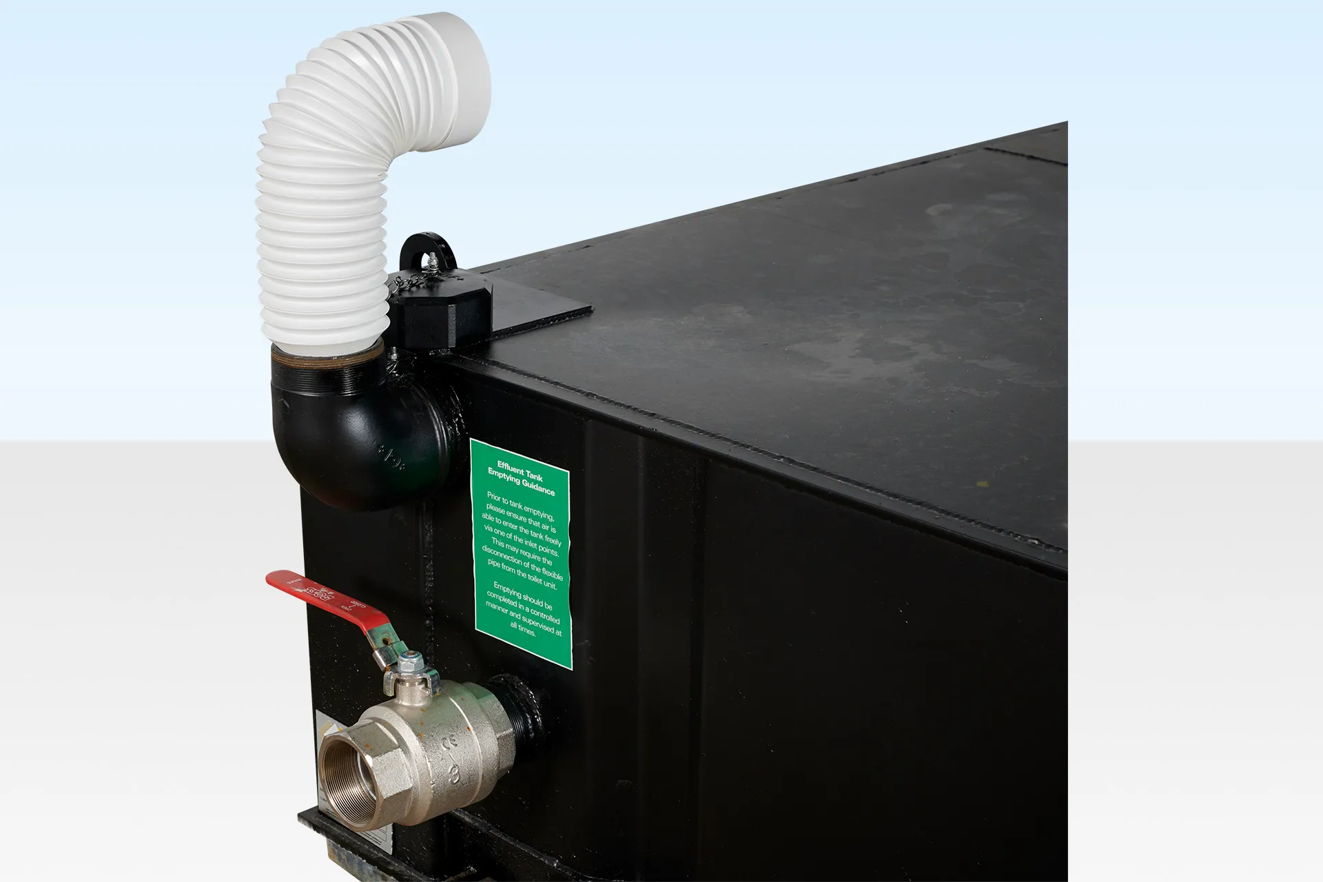 2+1 Sit On Waste Tank 4800 Ltr