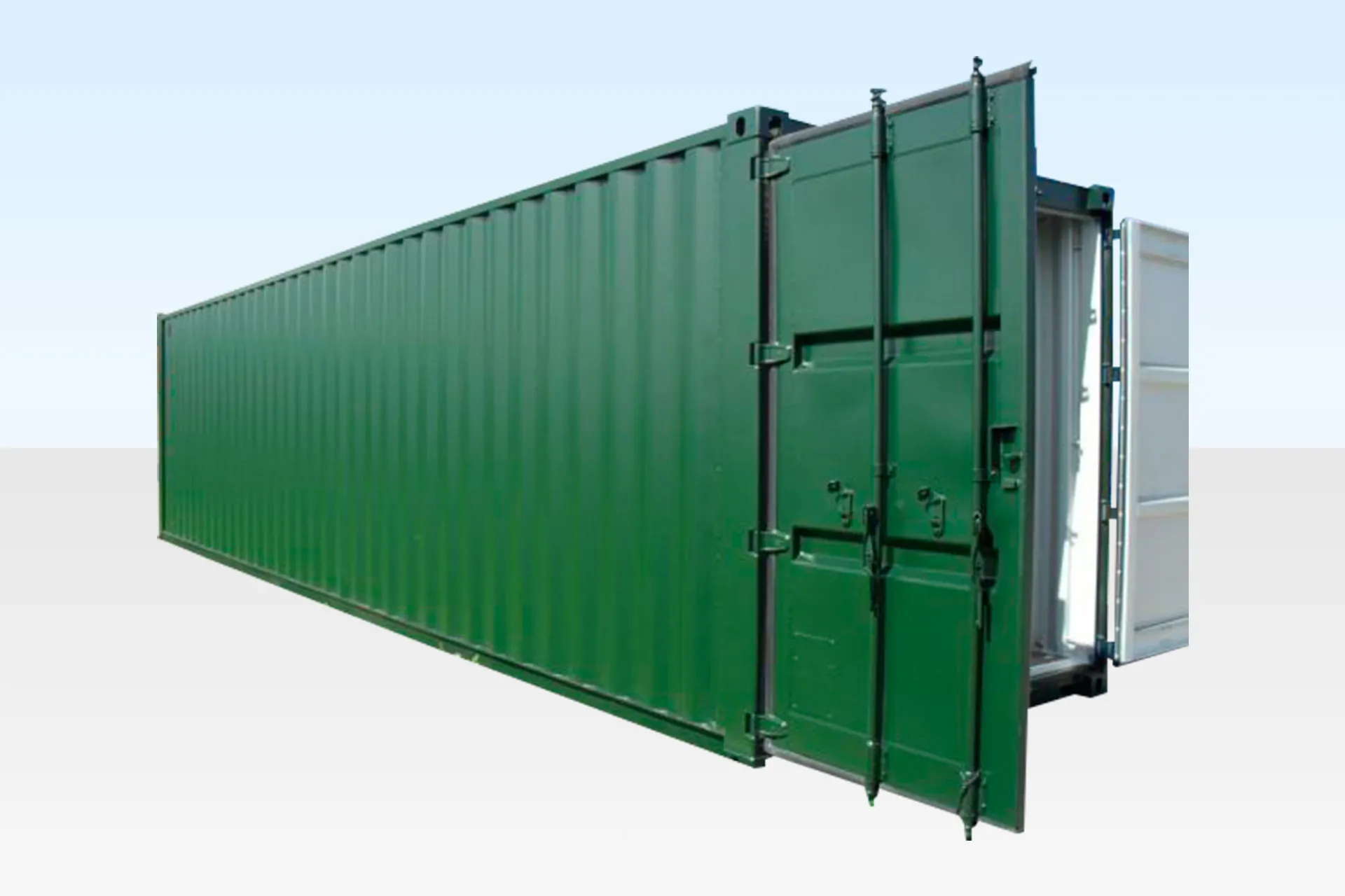 30ft x 8ft Shipping Container (One Trip) – Cut Down