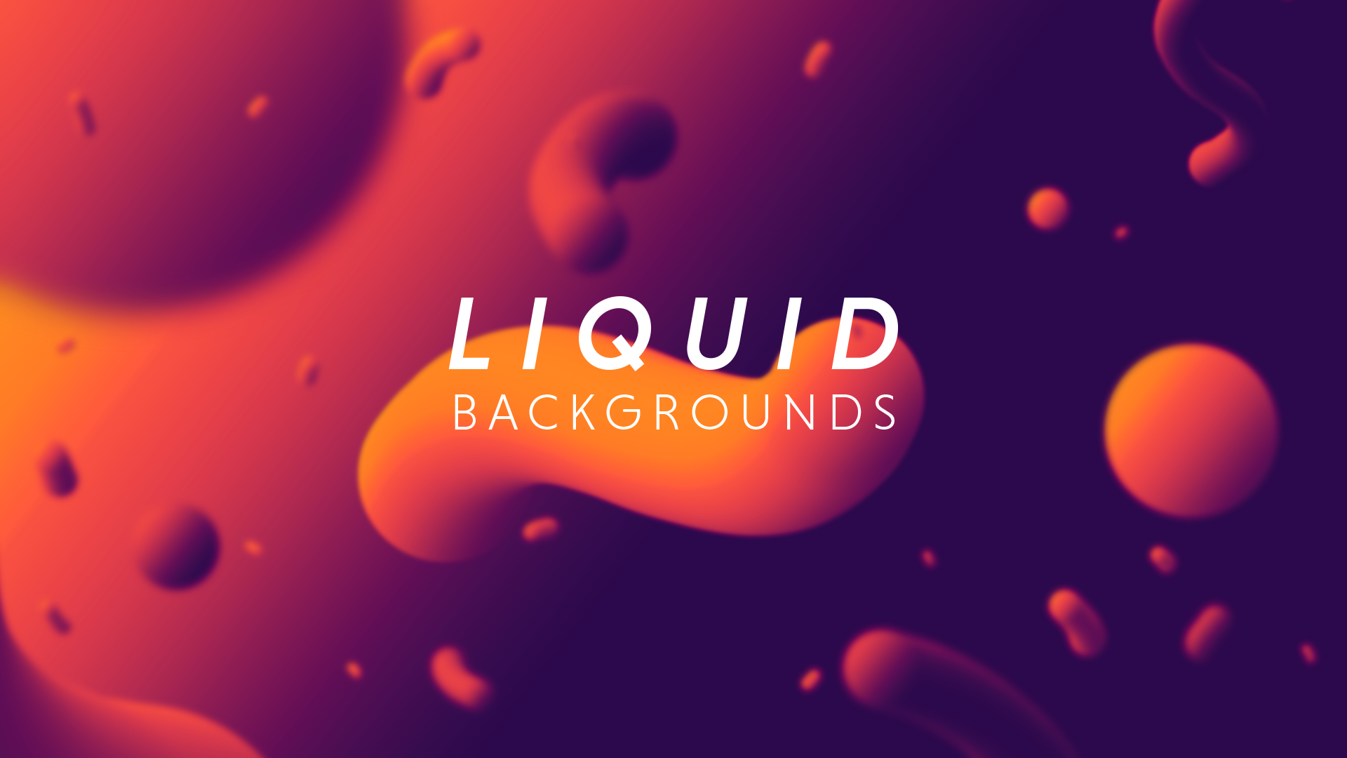 Abstract Liquid Backgrounds