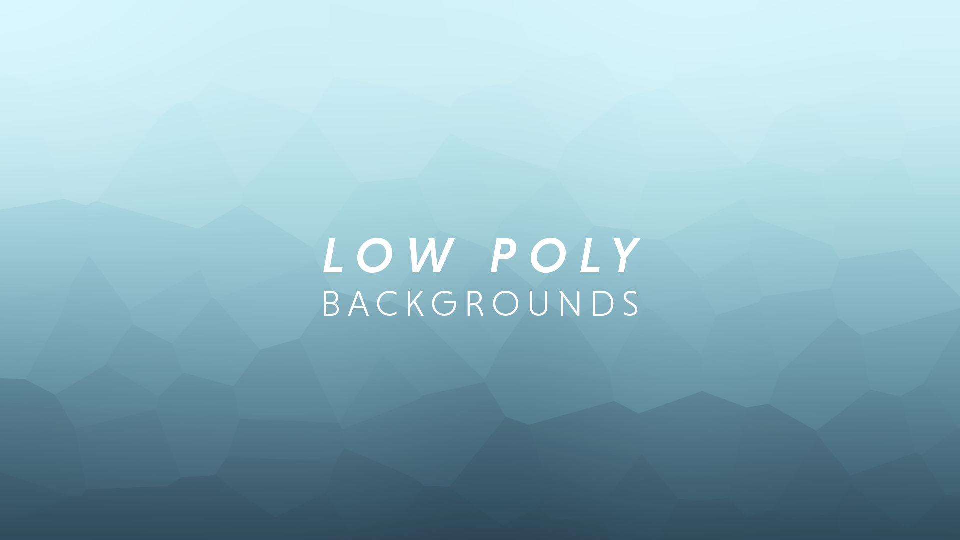 Low Poly Backgrounds