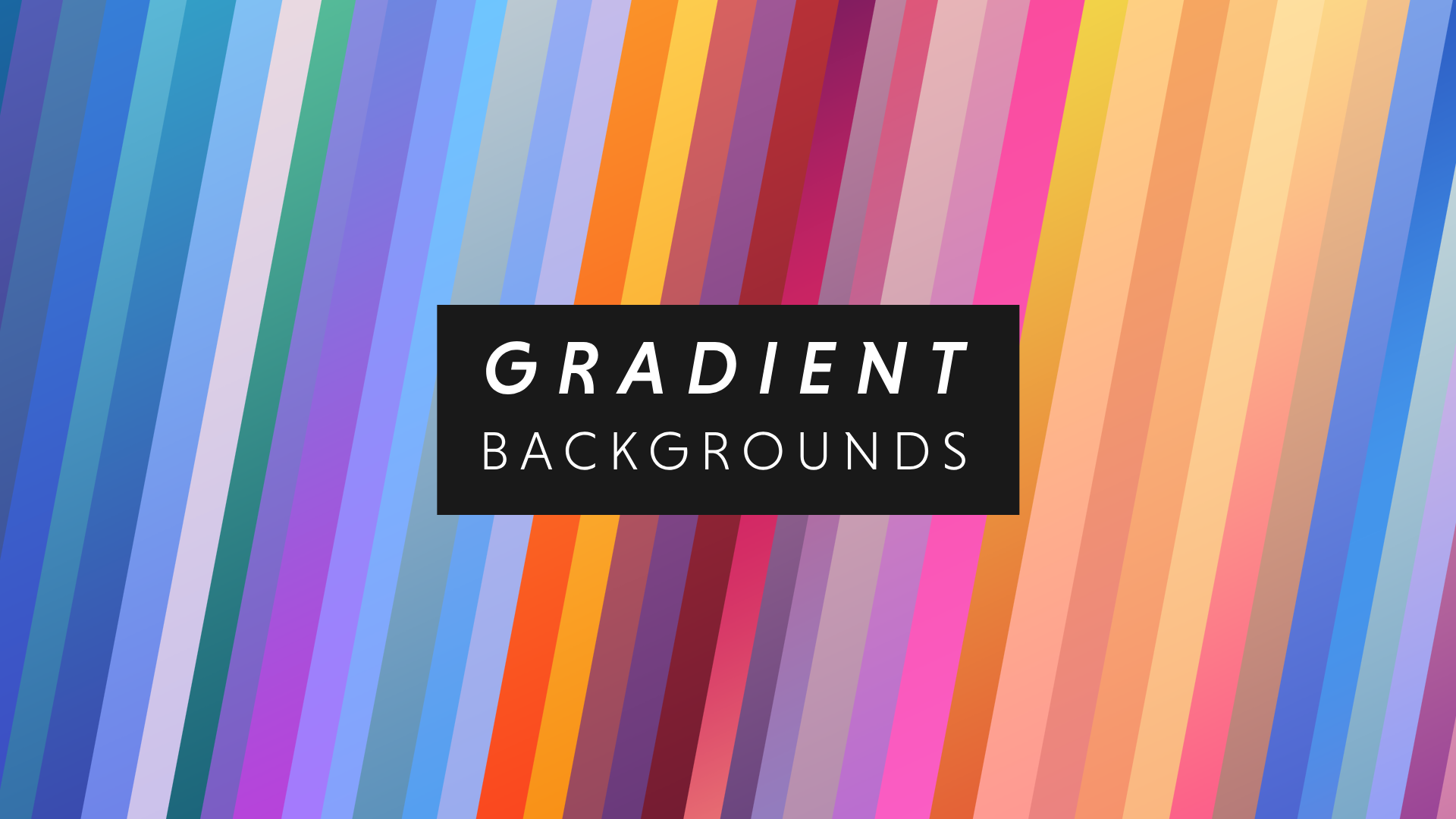Gradient Backgrounds