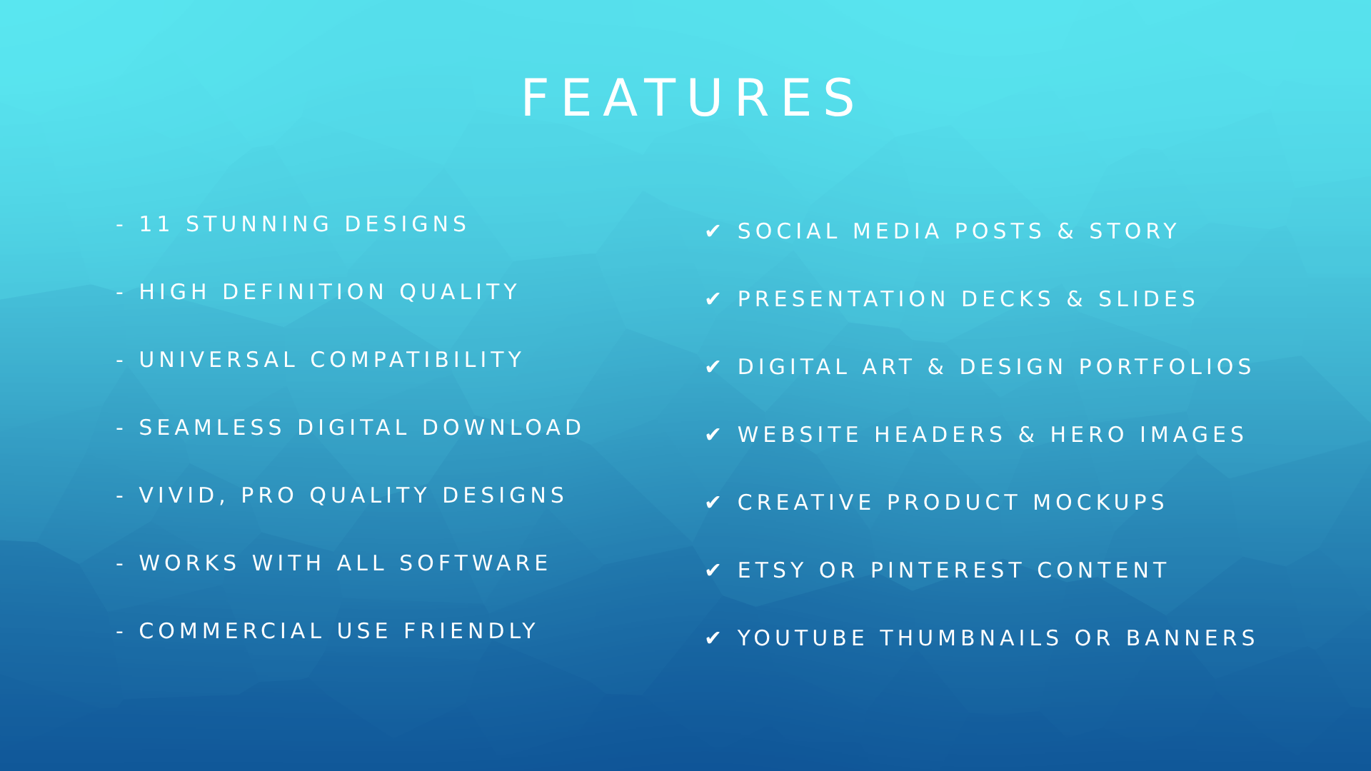 Low Poly Backgrounds