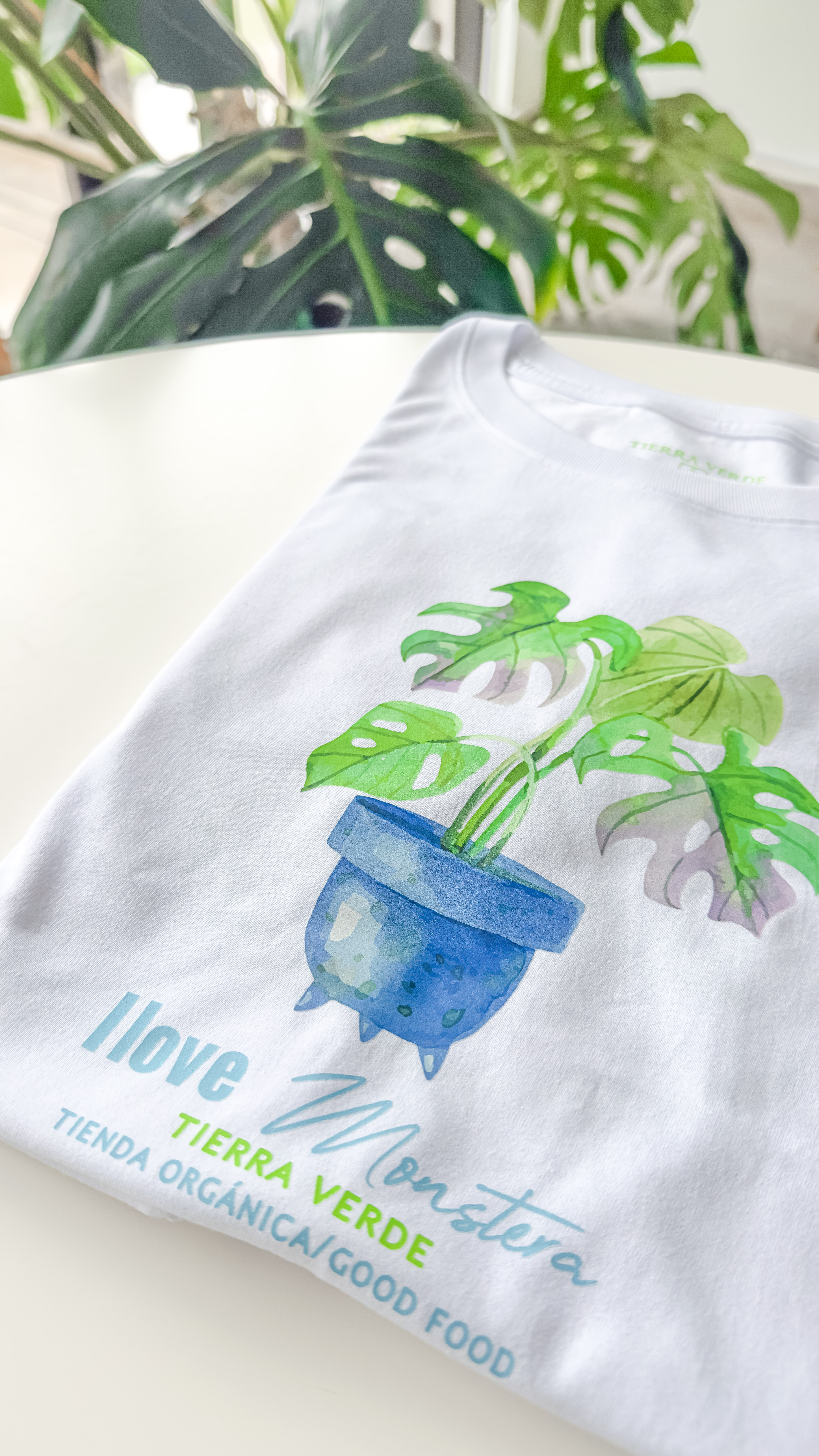 T-shirt I love monstera